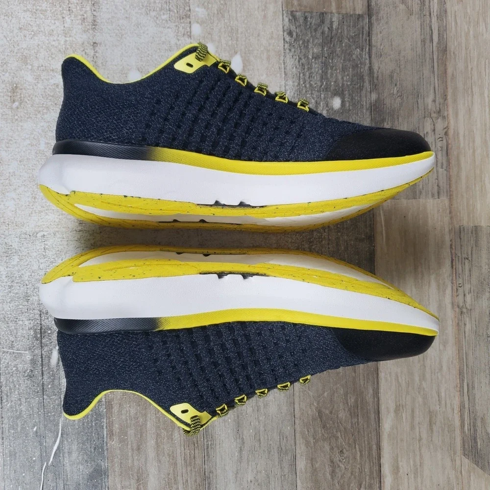 Rabbit Dream Chaser Mens Shoes Sz 12 Running Blazing Yellow Mesh Lace Up Sneaker